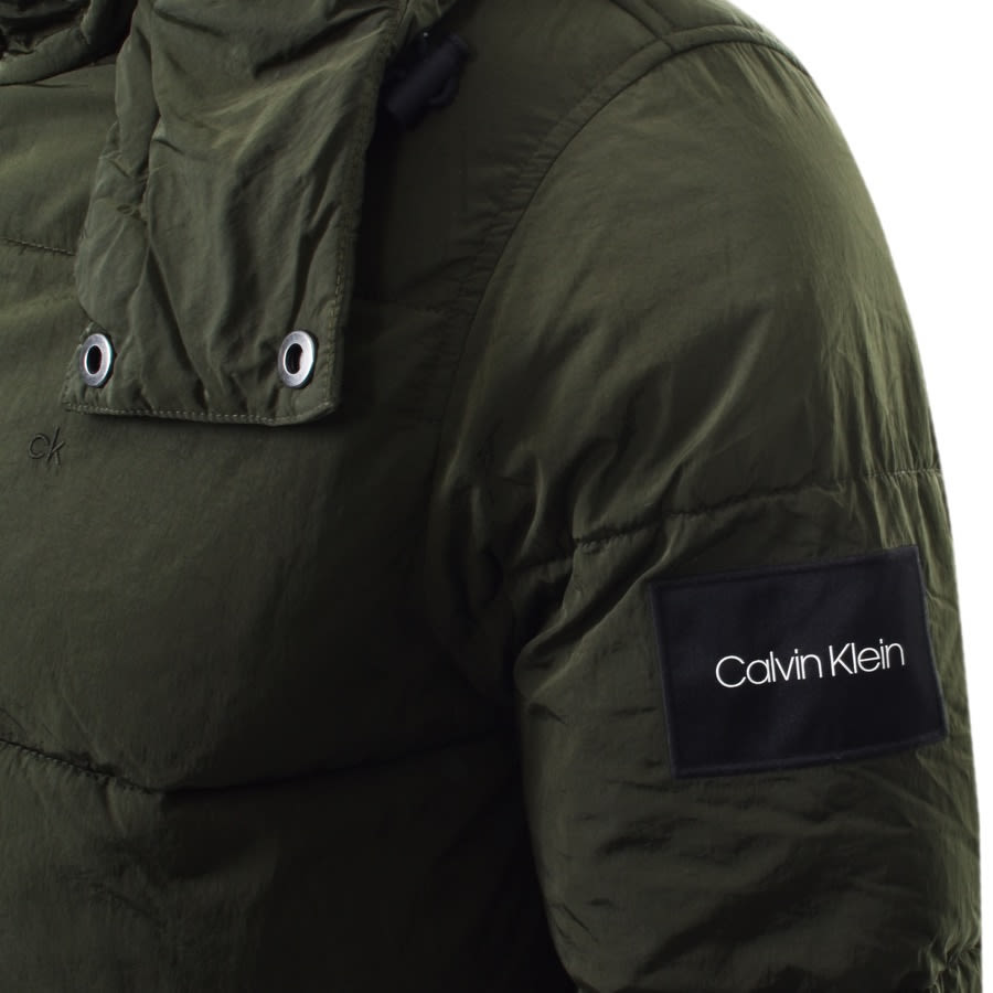 Alternative Image for ProductCalvin Klein Jeans Hooded Jacket Green3